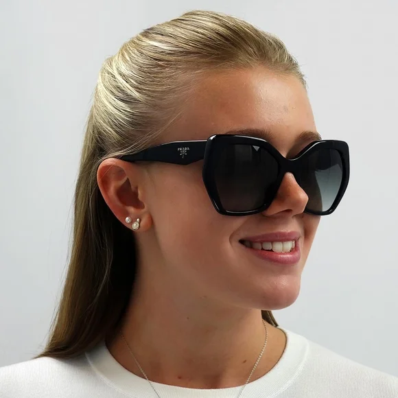 Authentic Prada Sunglasses- Black (Style: SPR 16R) Prada Women main image 4